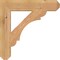 Ekena Millwork Olympic Craftsman Smooth Bracket, Western Red Cedar, 3 1/2"W x 20"D x 20"H BKT04X20X20OLY04SWR - alternate 2